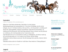Tablet Screenshot of nyreroddressage.com